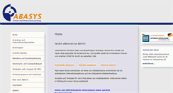Desktop Screenshot of abasys.info