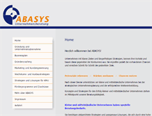 Tablet Screenshot of abasys.info